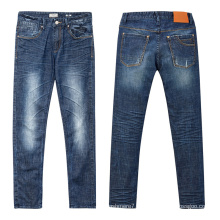 Calças de ganga de algodão denim de qualidade agradável Men Men